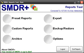 SMDR+ software